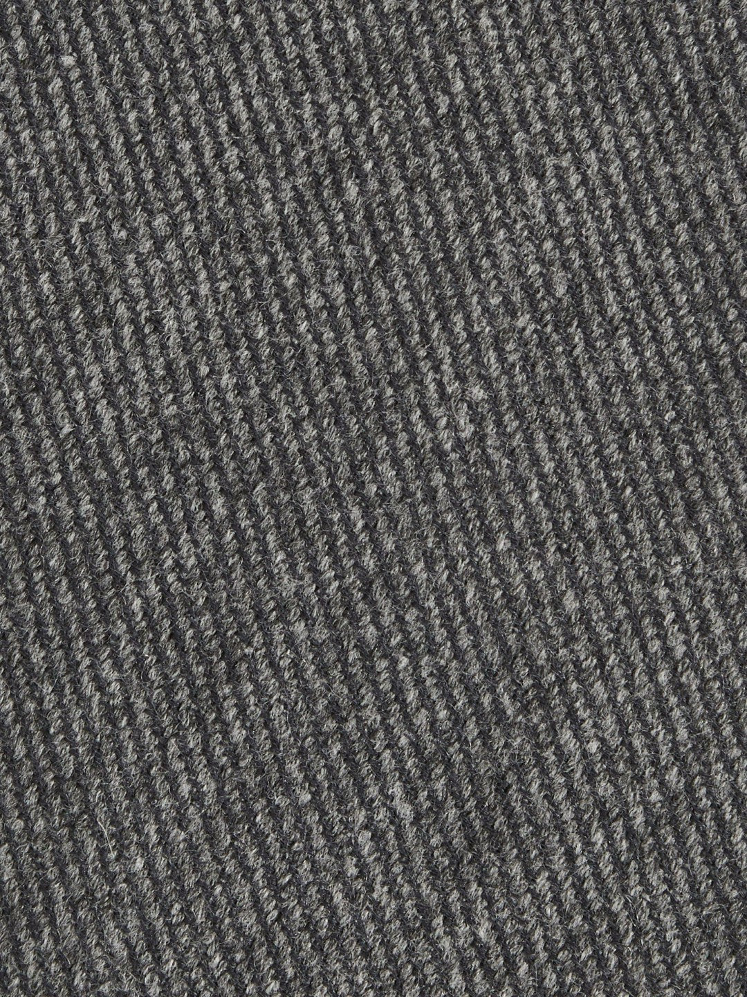 Wool-Silk Textured Tie in Charcoal | Reiss Men Signature