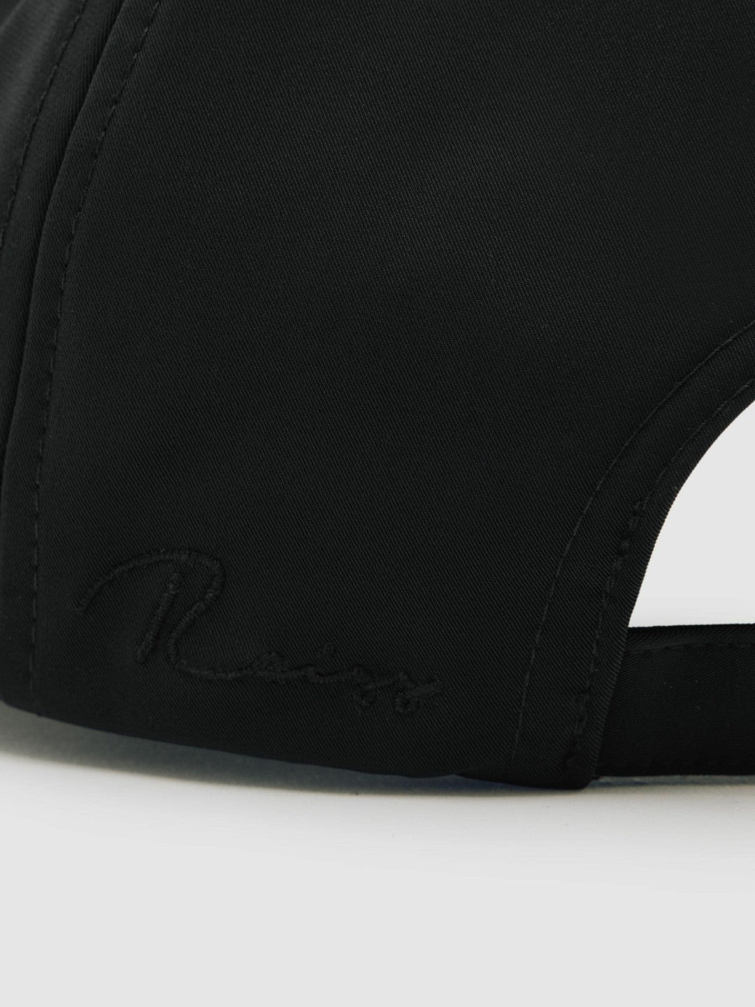 Embroidered Logo Tech Baseball Cap in Black | Reiss Men New