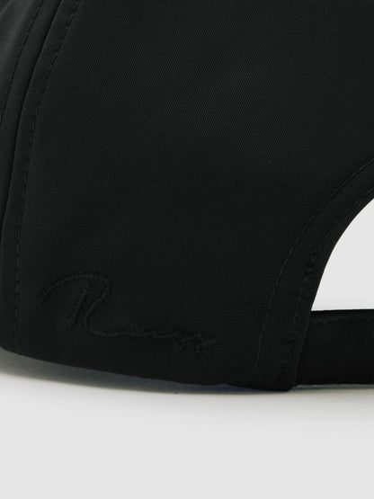 Embroidered Logo Tech Baseball Cap in Black | Reiss Men New