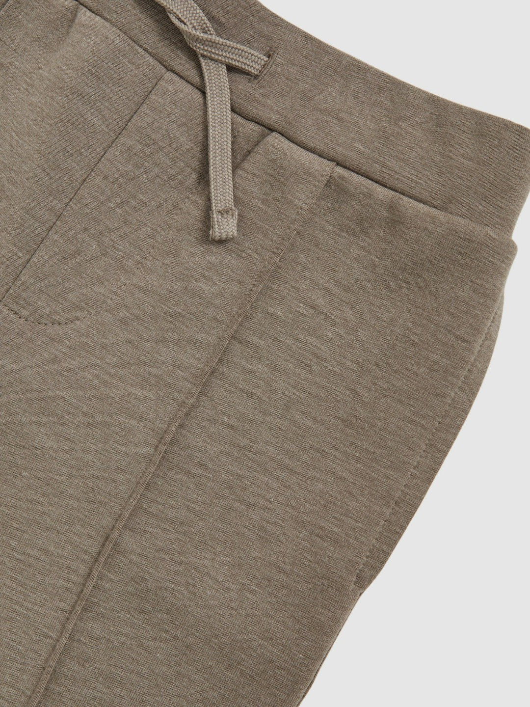 3-9 yrs Interlock Drawstring Joggers in Taupe Brown | Reiss Children & Baby Popular