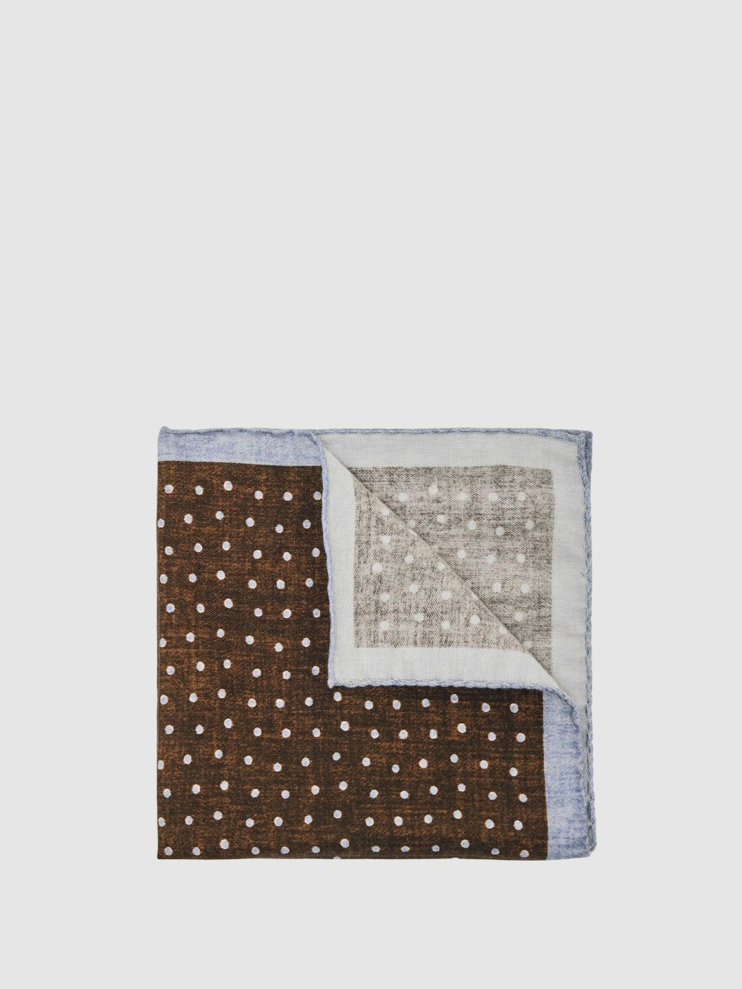 Pocket Squares in Chocolate Brown | Reiss Men New