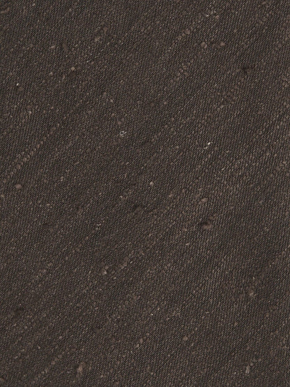 Silk Blend Textured Tie in Chocolate Brown | Reiss Men Popular