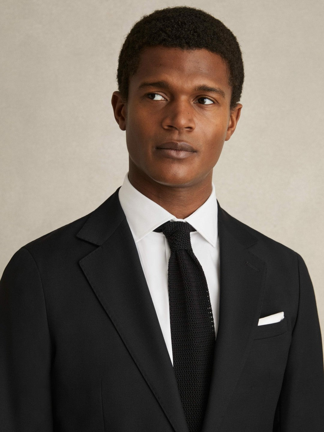 Slim Fit Cotton Sateen Shirt in White | Reiss Men Best Seller