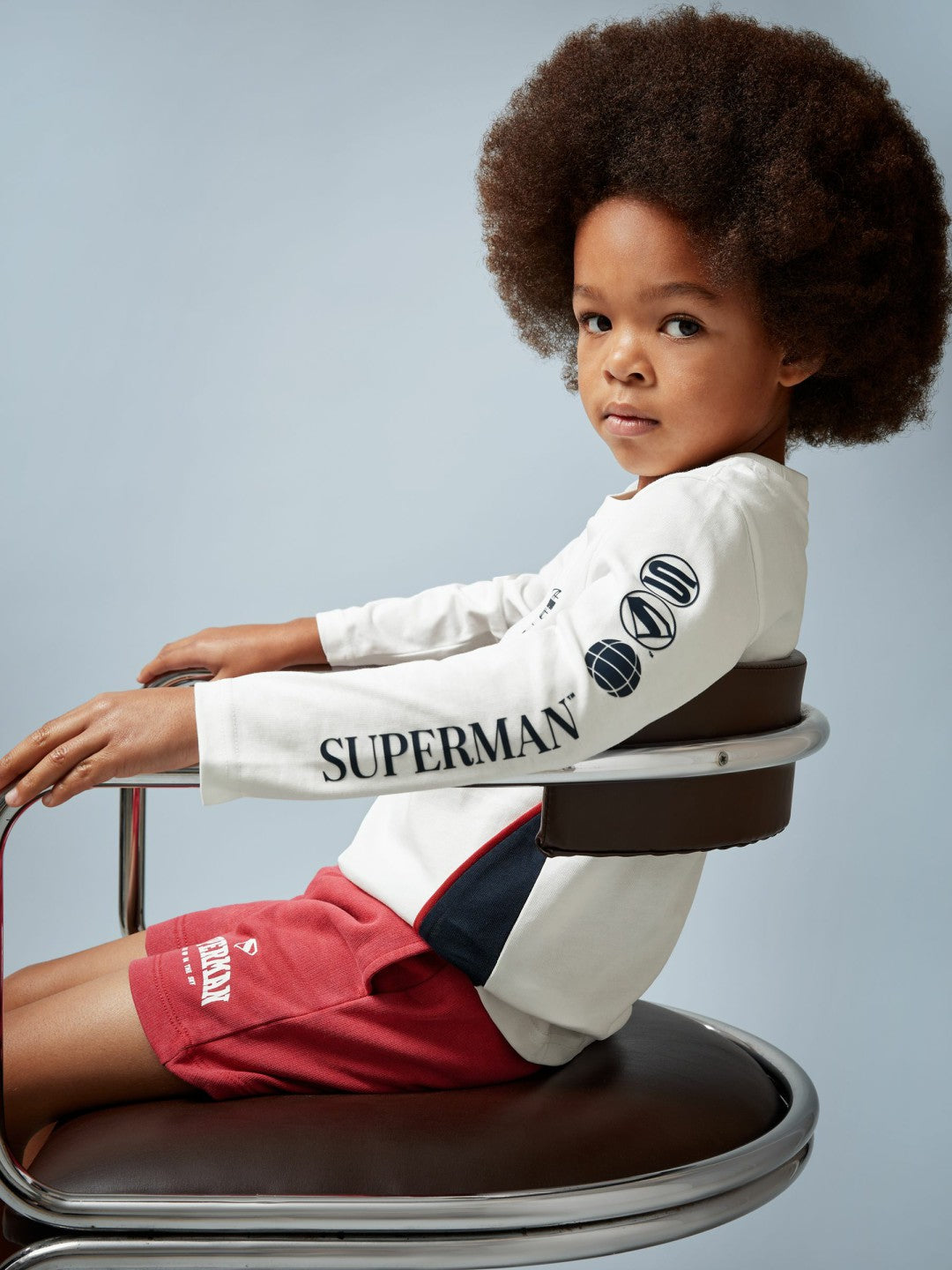 9-13 yrs Superman Cotton Logo T-Shirt in White | Reiss Children & Baby Best Seller