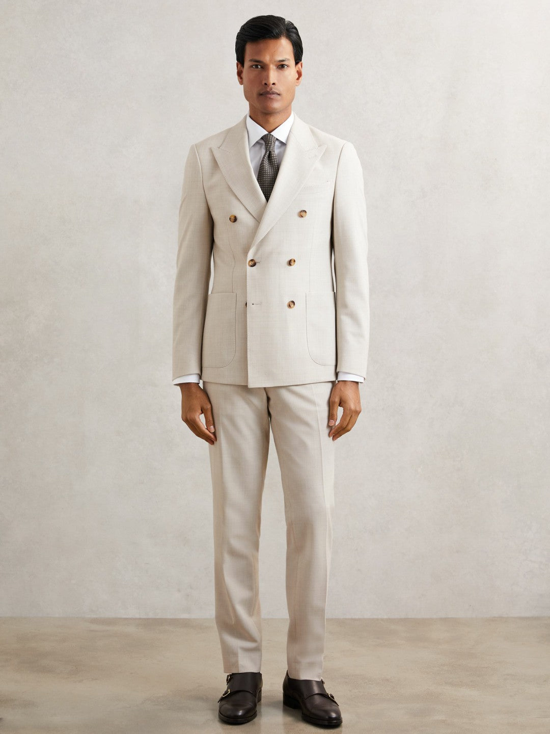 Suit Jacket in Stone | Reiss Men New