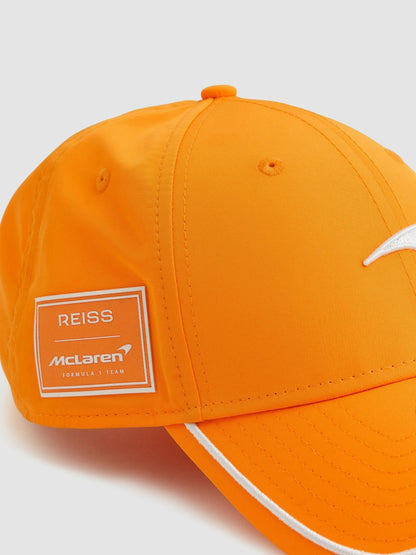 McLaren F1 Team Speedmark Logo Cap Unisex Fit in Papaya Orange | Reiss Men Popular