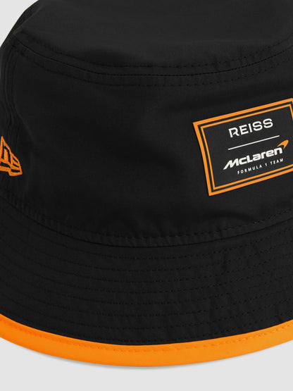 McLaren F1 Team Speedmark Bucket Hat in Black | Reiss Men Premium