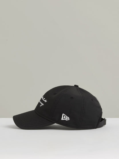 Unisex Fit McLaren Racing Logo Embroidered Cap in Black | Reiss Men Trending