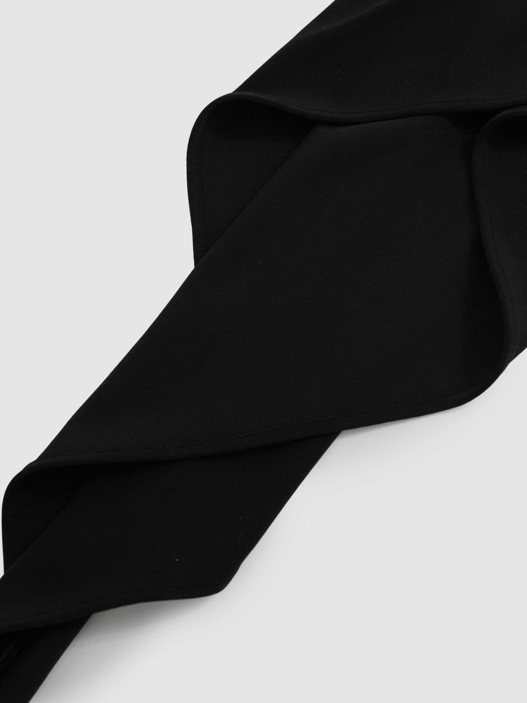 Cape Detail Top in Black | Reiss Women Featured