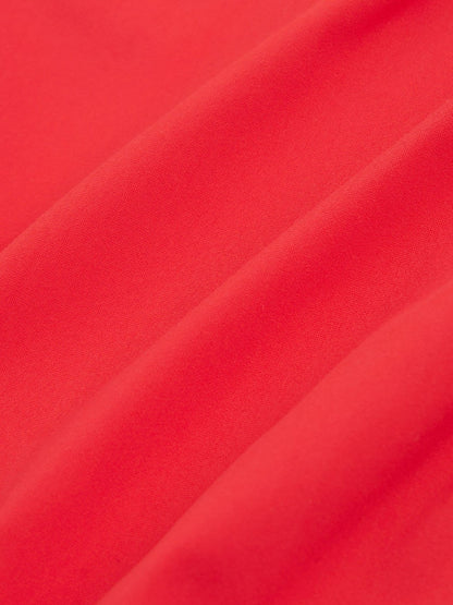 High Cut Bikini Bottoms in Coral Red | Reiss Women Featured