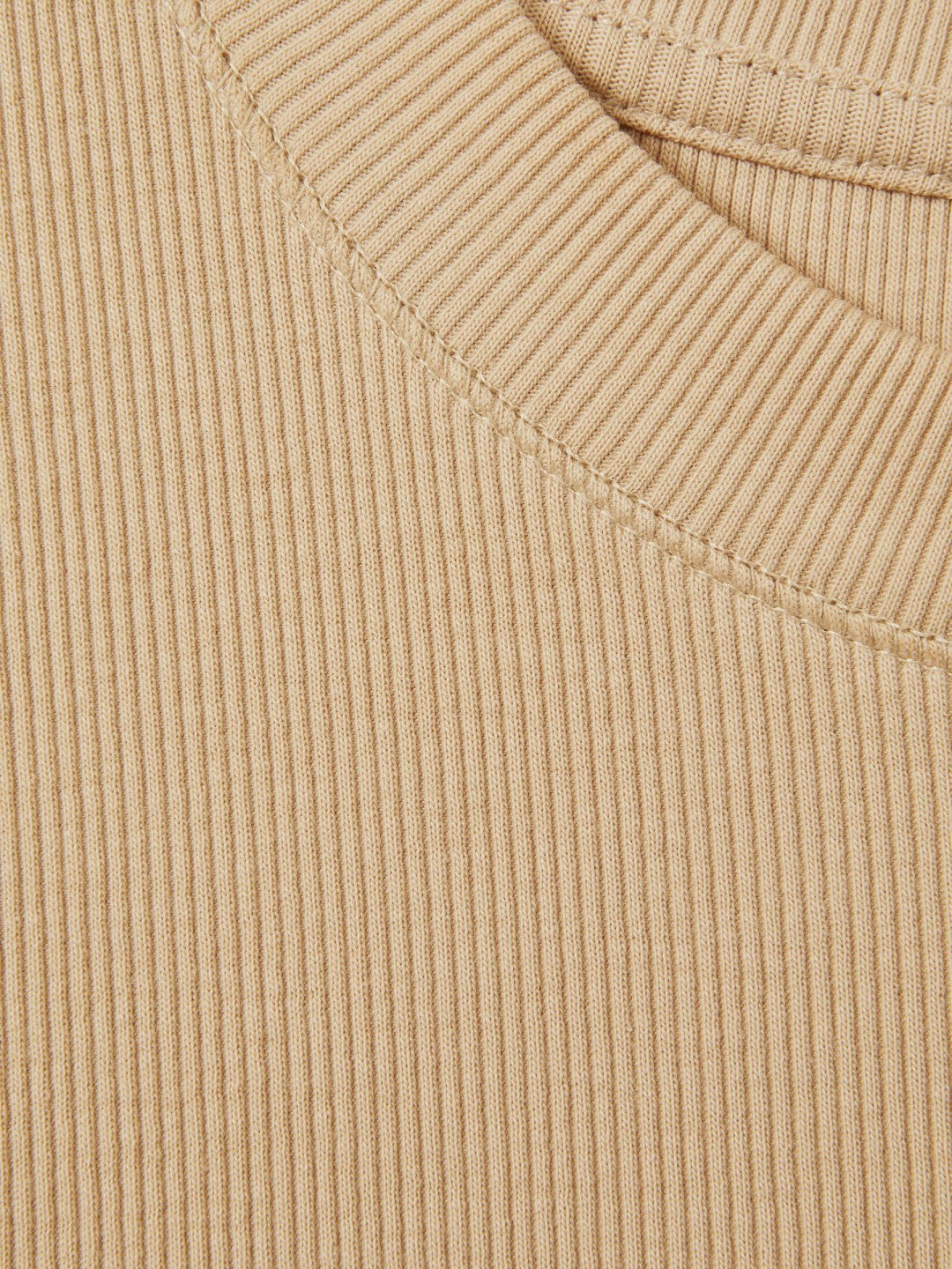 Fine-Rib Ruched Vest Top in Camel | Reiss Women Best Seller