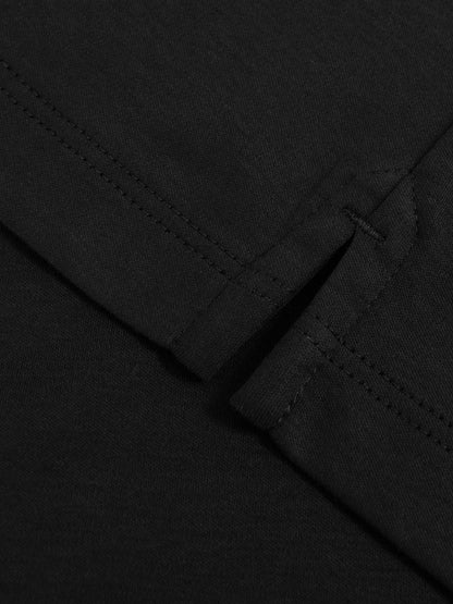 Cotton Short-Sleeve Polo Shirt in Black | Reiss Men Featured