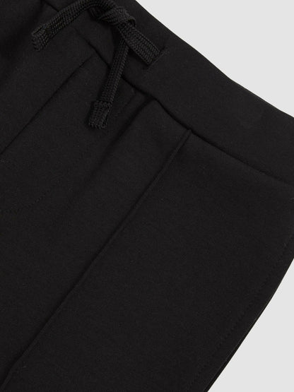 3-9 yrs Interlock Drawstring Joggers in Black | Reiss Children & Baby Trending