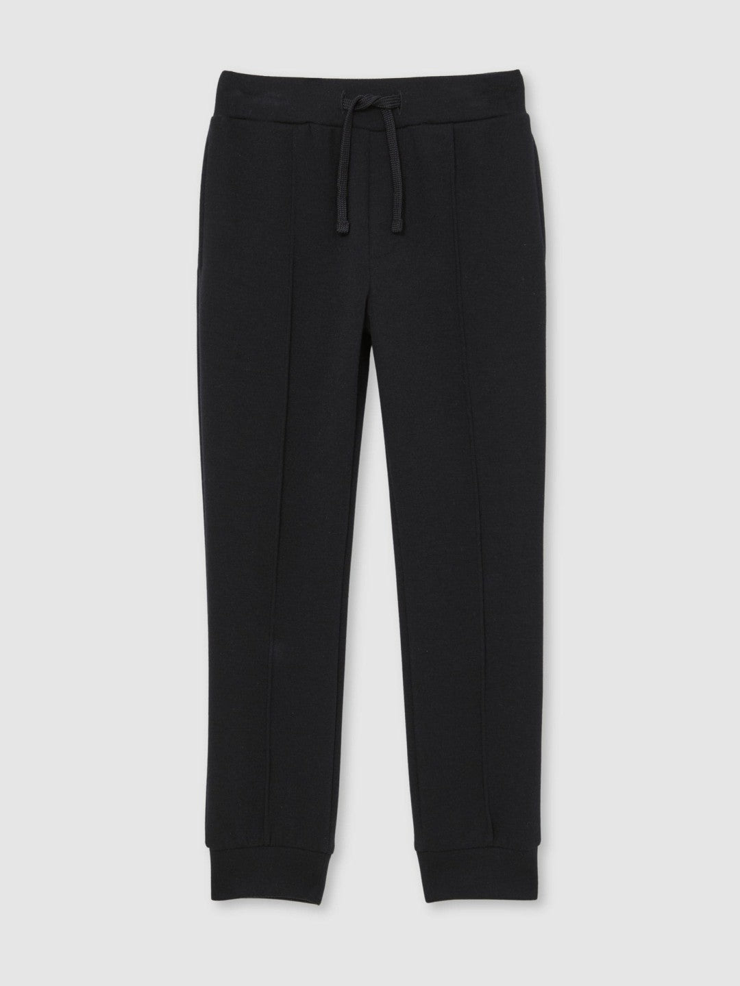 9-13 yrs Interlock Drawstring Joggers in Navy Blue | Reiss Children & Baby Exclusive