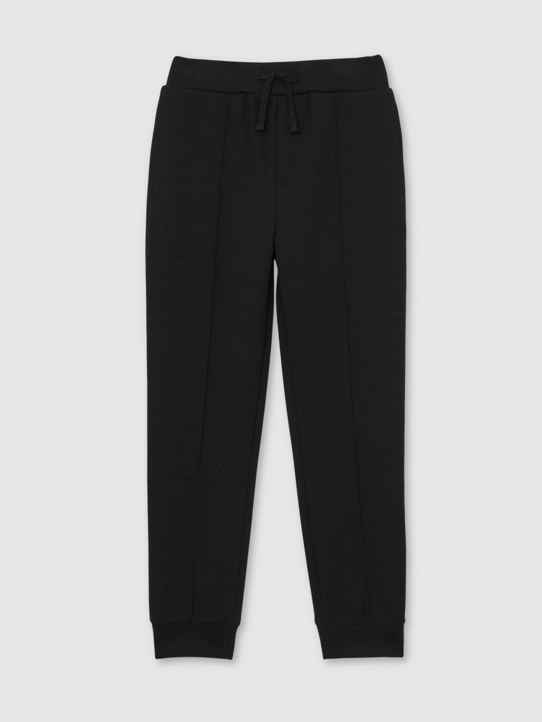 13-14 yrs Interlock Drawstring Joggers in Black | Reiss Children & Baby New