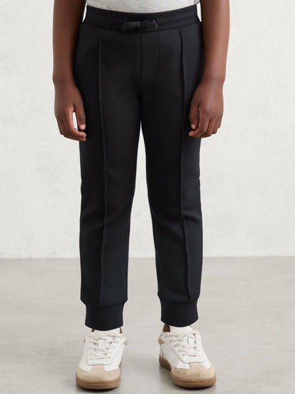 13-14 yrs Interlock Drawstring Joggers in Navy Blue | Reiss Children & Baby Signature
