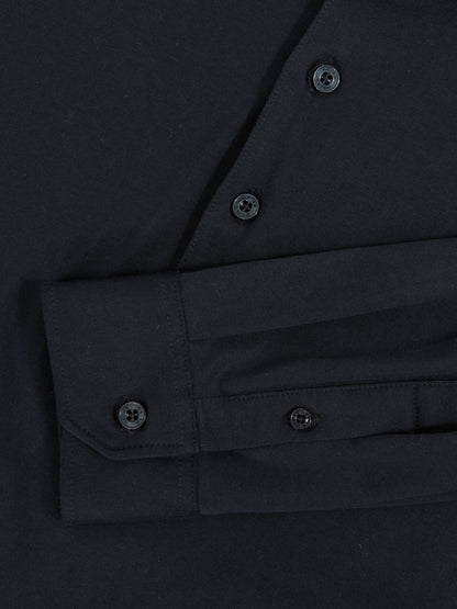 Cotton-Jersey Long Sleeve Polo Shirt in Navy | Reiss Men Recommended