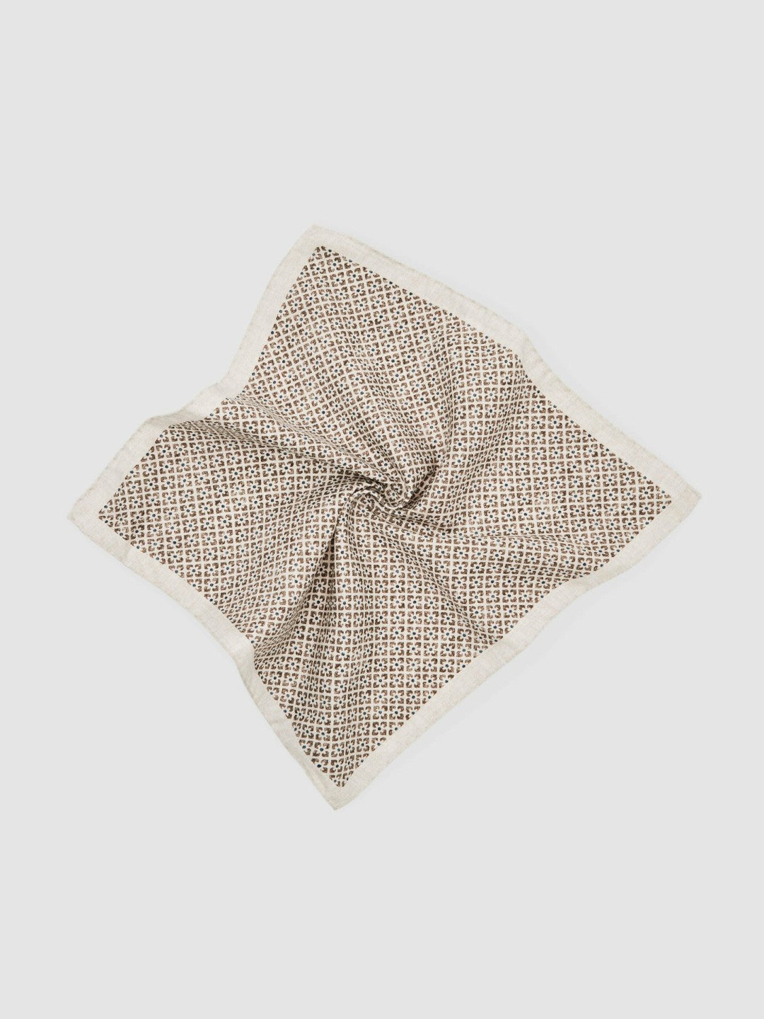 Pocket Square in Oatmeal Melange | Reiss Men Trending