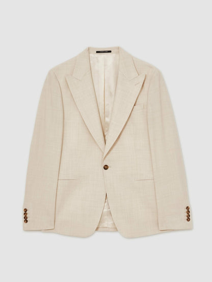 Suit Jacket in Stone | Reiss Men Premium
