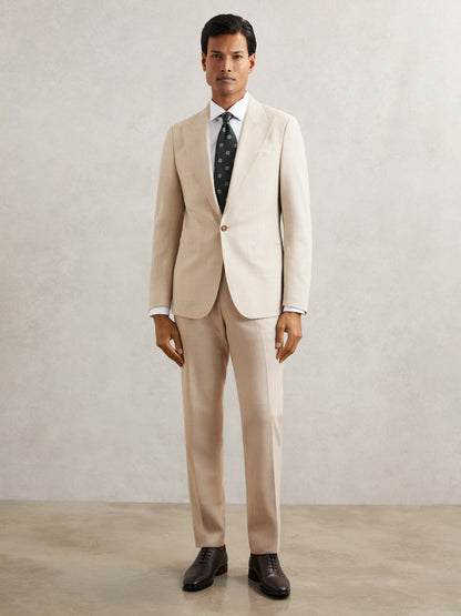 Suit Jacket in Stone | Reiss Men Premium
