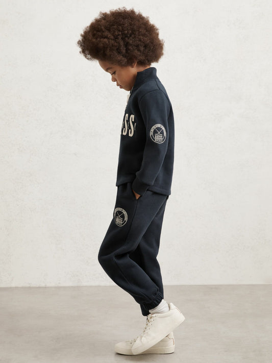 9-13 yrs Hockey Joggers in Navy | Reiss Children & Baby Trending